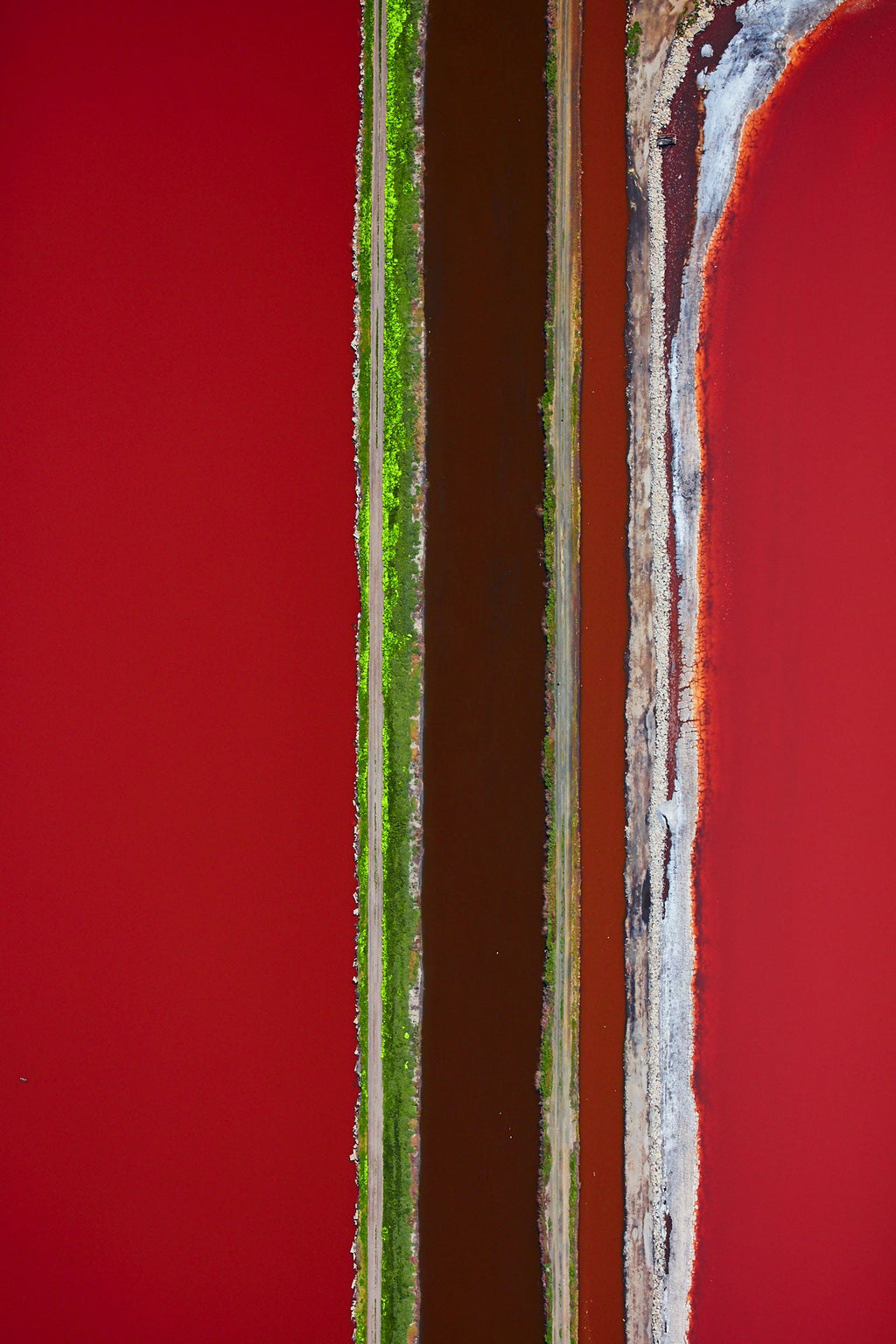 Laneways, San Francisco Bay, Vertical Print - source print