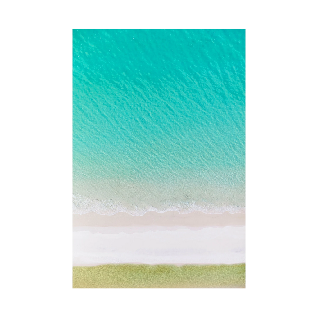 Layers, Whitehaven Beach, Vertical Print, print only