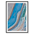 Leaching, Moab, Portrait Print, black Victorian Ash frame