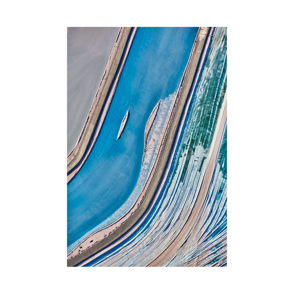 Leaching, Moab, Portrait Print, print only