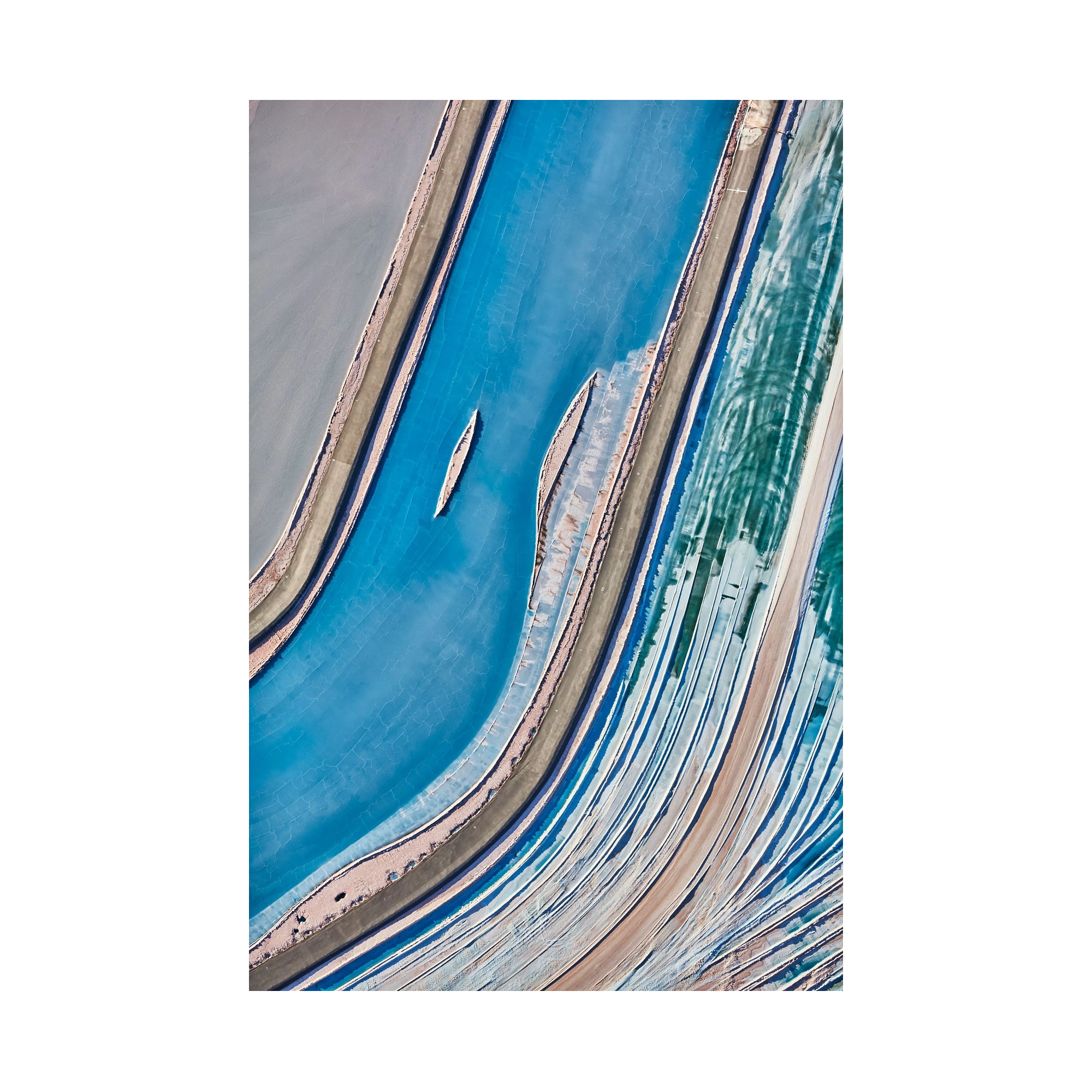 Leaching, Moab, Portrait Print, print only