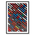 Cargo, Botany Bay, Vertical Print, black Victorian Ash frame