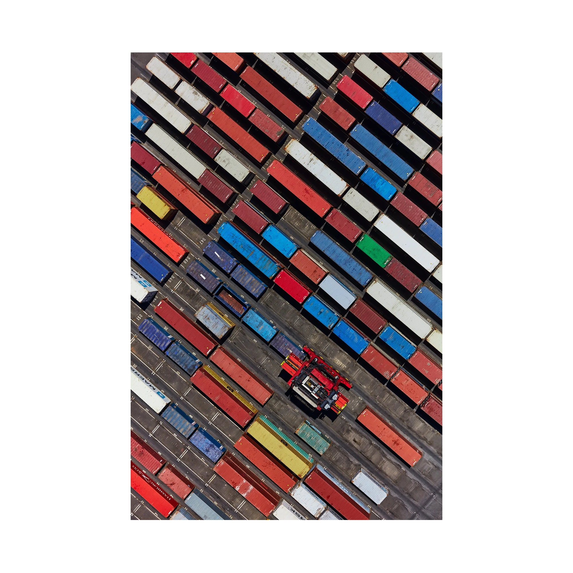 Cargo, Botany Bay, Vertical Print, print only