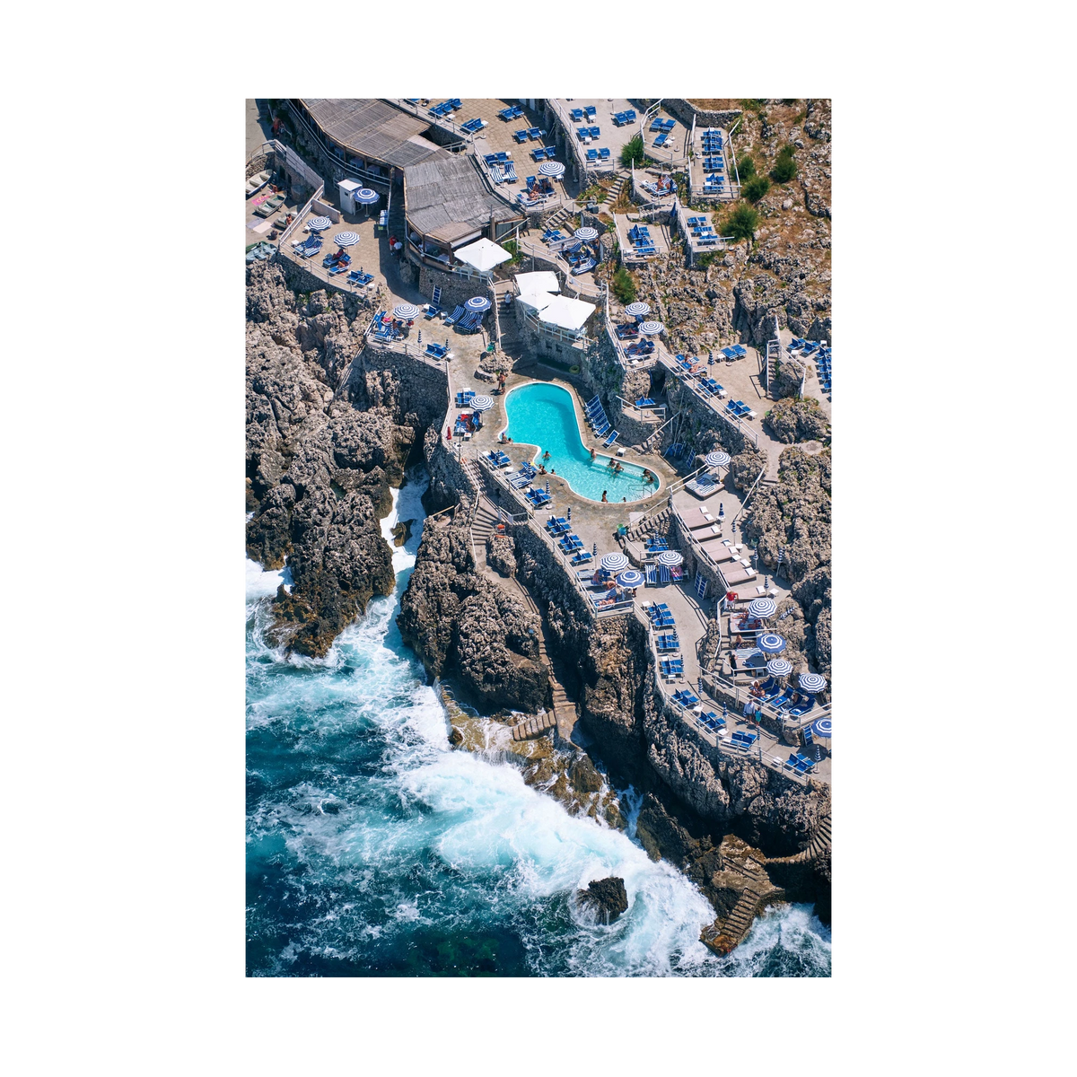 Lido del Faro, Italy, Vertical Print, print only