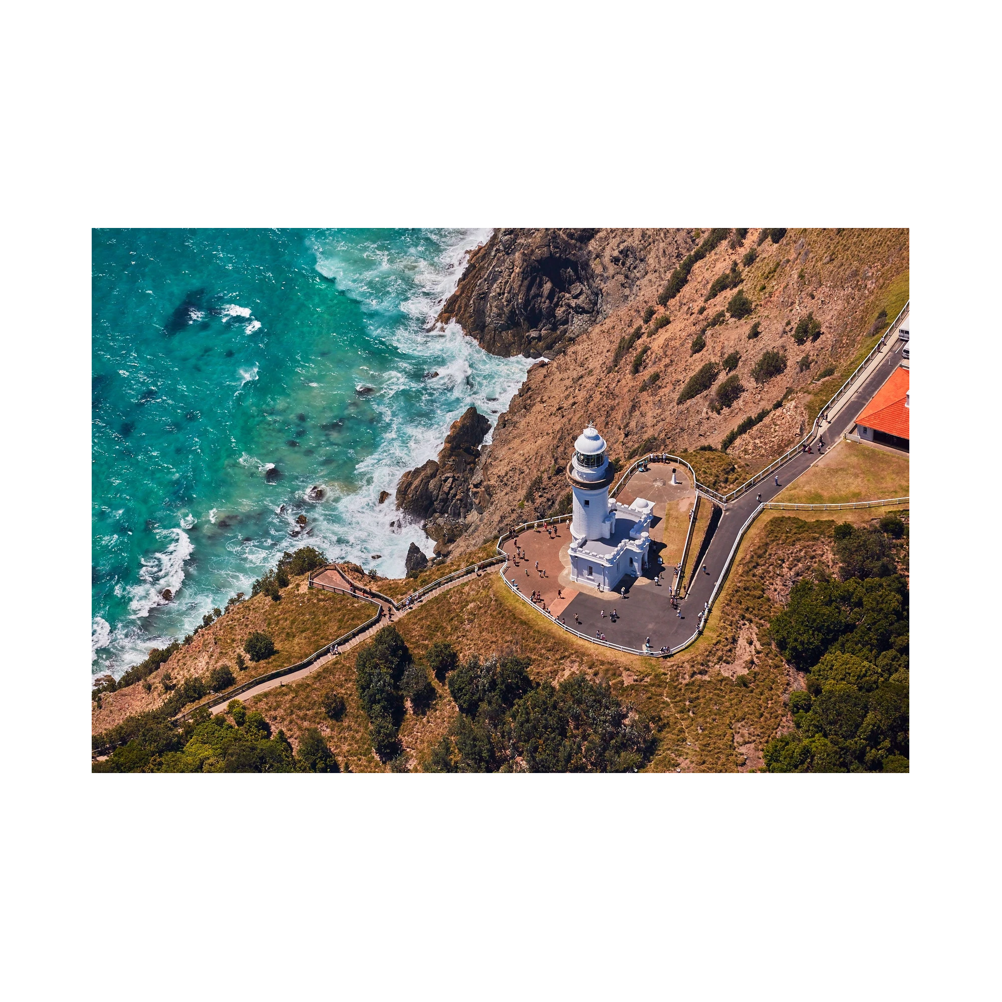 Light House, Byron Bay, Horizontal Print, print only
