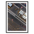 Loading Zone, Botany Bay, Vertical Print, black Victorian Ash frame