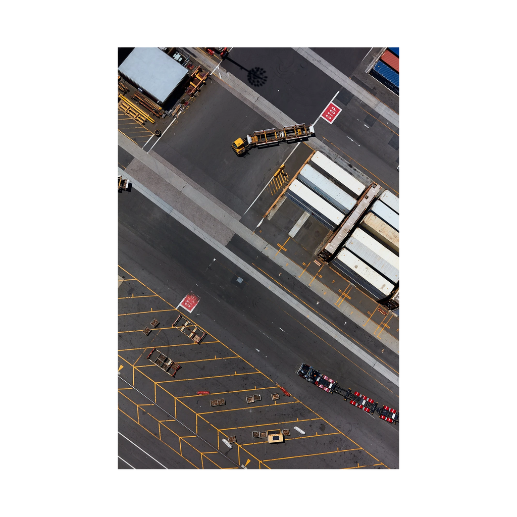 Loading Zone, Botany Bay, Vertical Print, print only