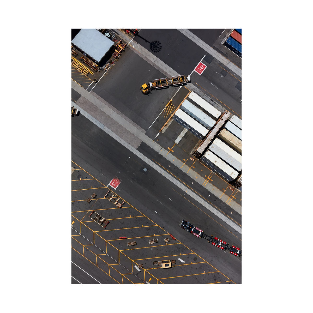 Loading Zone, Botany Bay, Vertical Print, print only