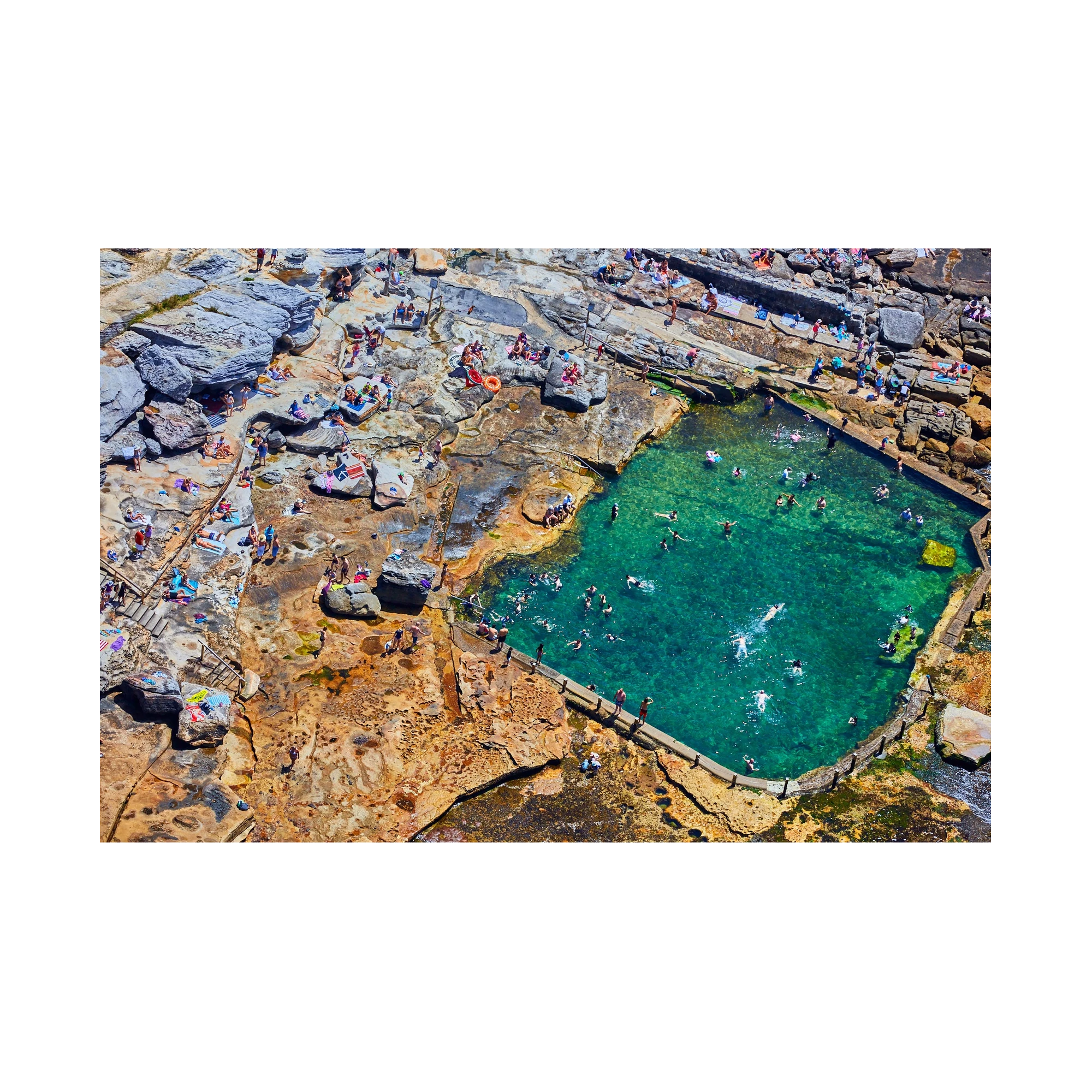 Mahon Pool, Horizontal Print, print only