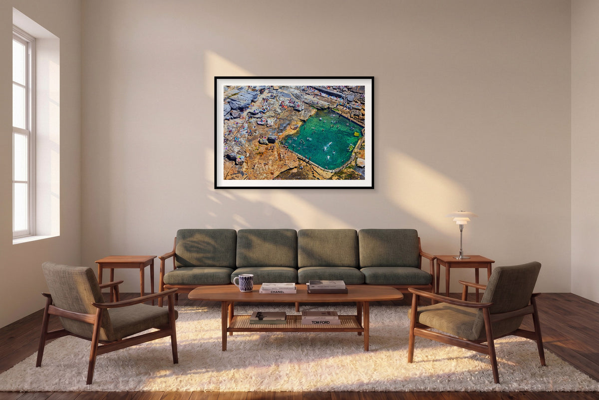 Mahon Pool, Horizontal Print