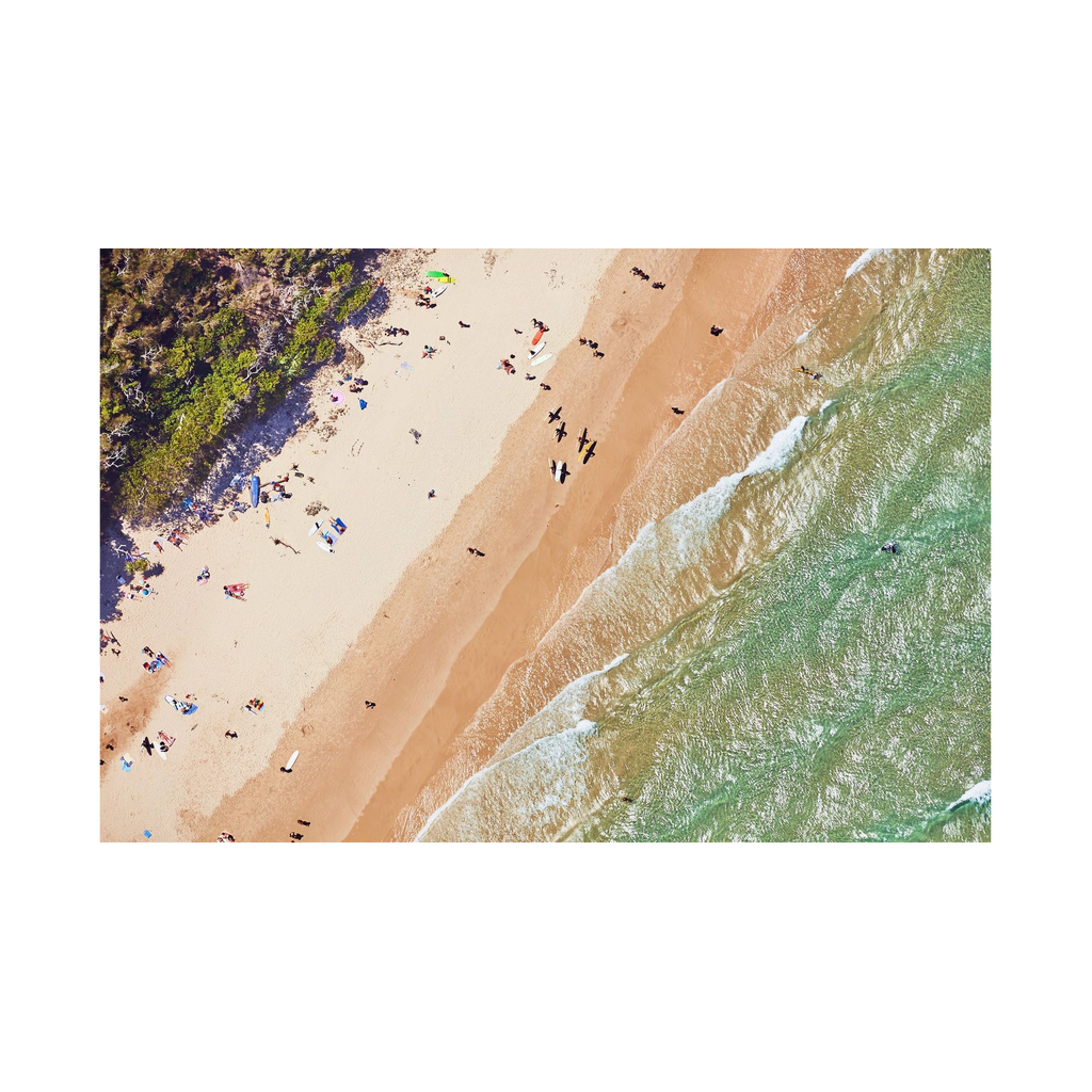 Main Beach, Byron Bay, Horizontal Print, print only