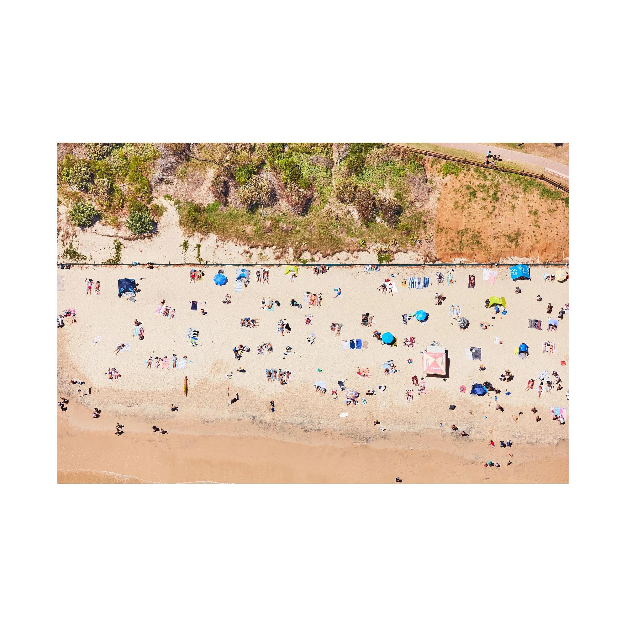 Main Beach, Byron Bay, Horizontal Print, print only