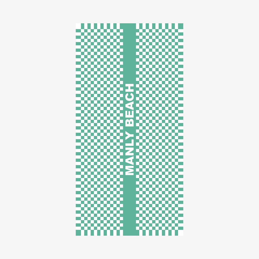 Manly Beach Quick-Dry Beach Towel