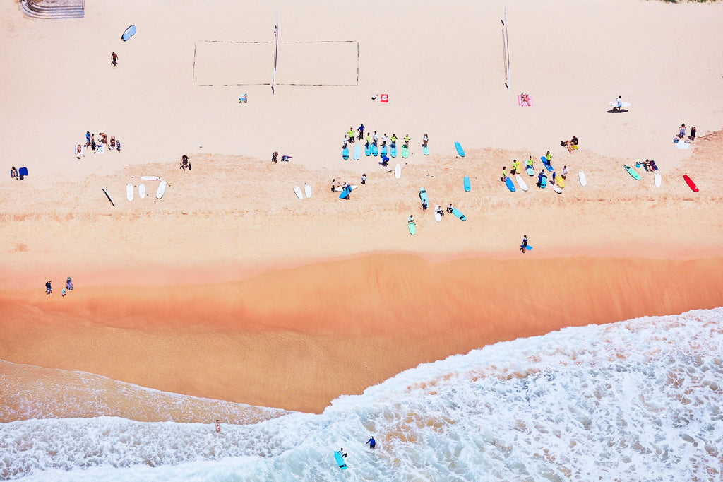 Manly Surf Club, Horizontal Print - source print