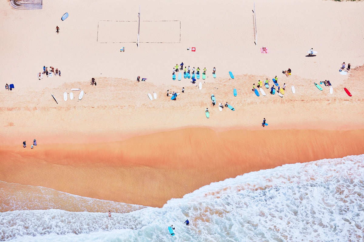 Manly Surf Club, Horizontal Print - source print