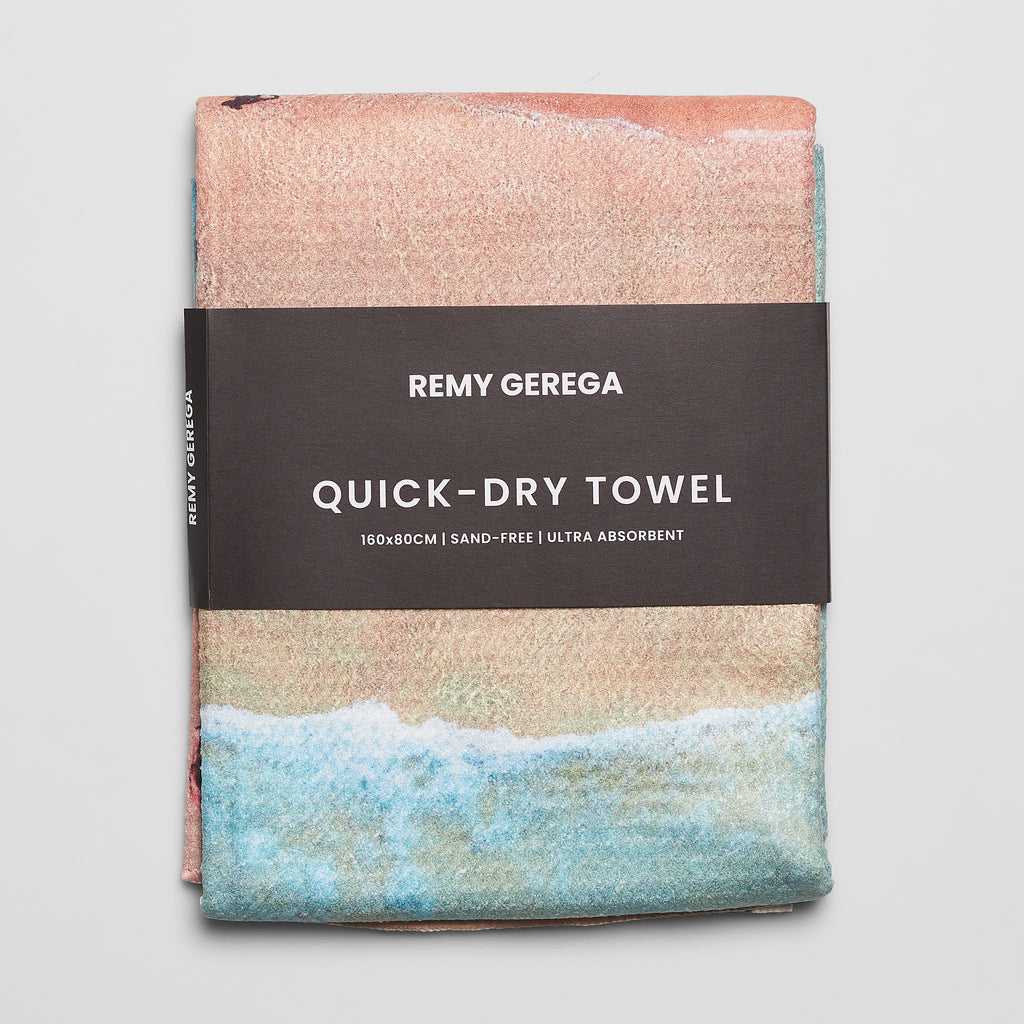 Manly Beach Quick-Dry Beach Towel