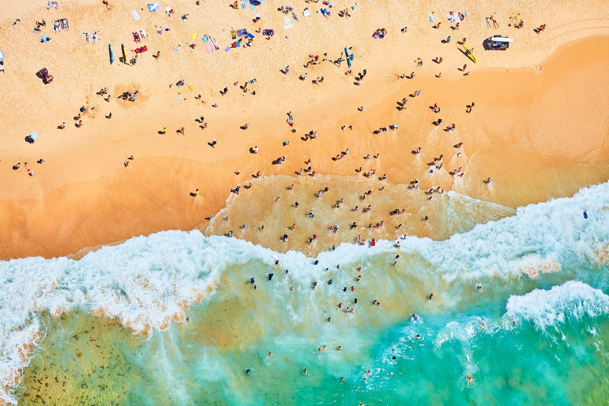 Maroubra Beach, Horizontal Print - source print