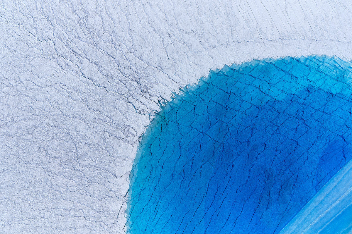 Meltwater, Greenland, Horizontal Print - source print