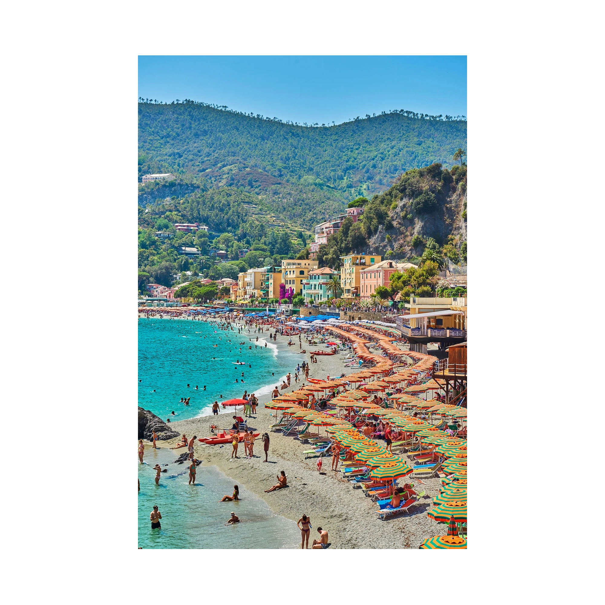 Monterosso al Mare, Cinque Terre, Vertical Print, print only