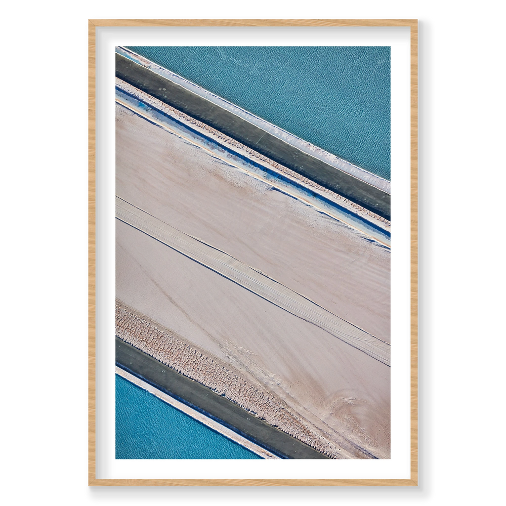 Muriate, Moab, Portrait Print, natural Victorian Ash frame