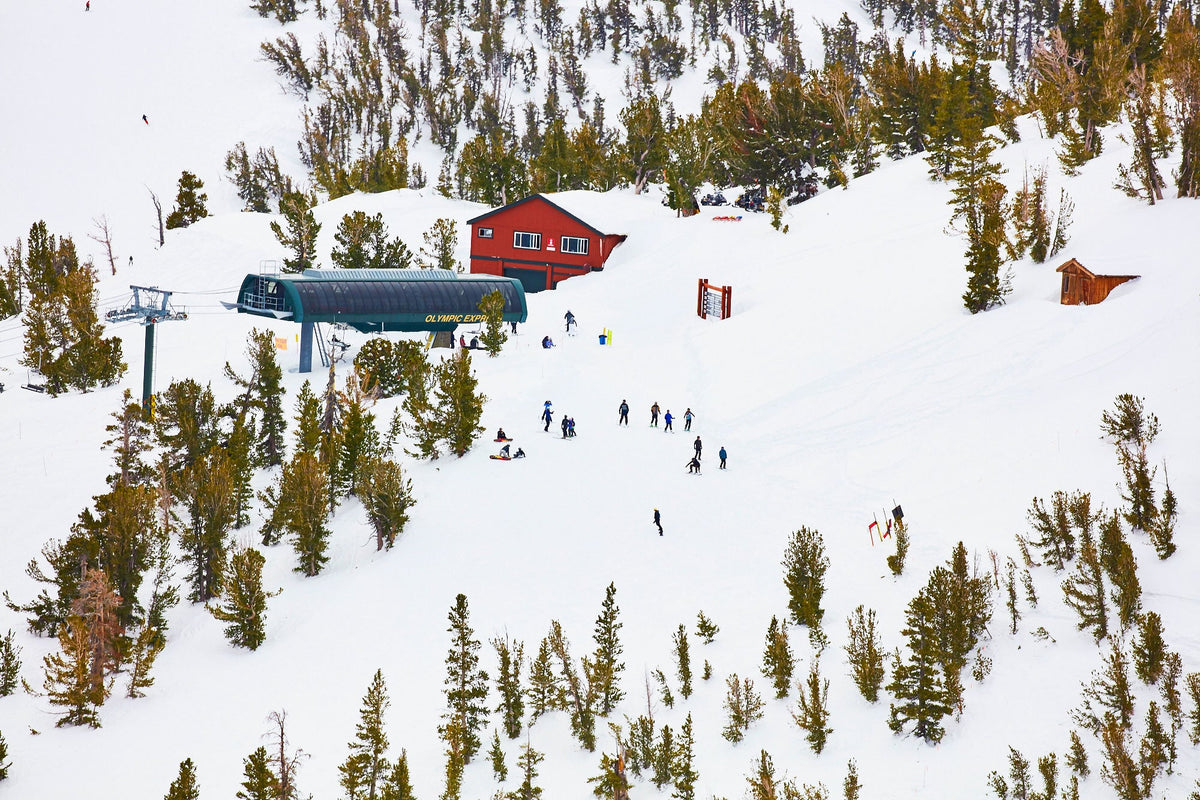 Olympic Express, Lake Tahoe, Horizontal Print