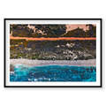 Orange Path, Kalbarri, Horizontal Print, black Victorian Ash frame
