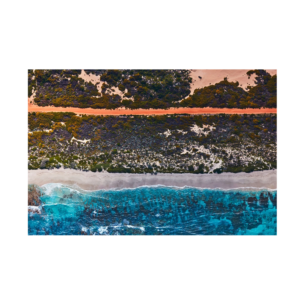 Orange Path, Kalbarri, Horizontal Print, print only