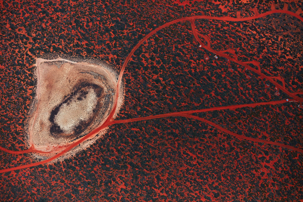 Outback, Shark Bay, Horizontal Print - source print