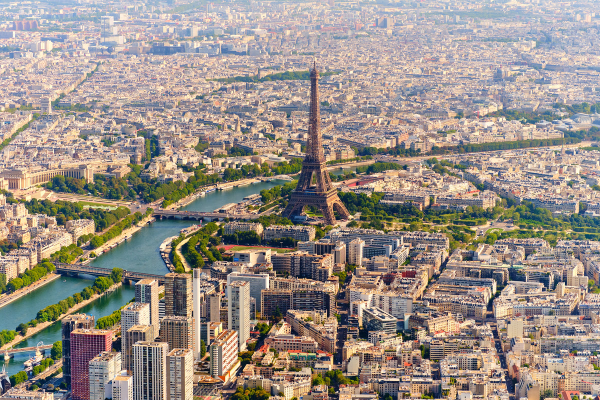 Paris in View, Horizontal Print