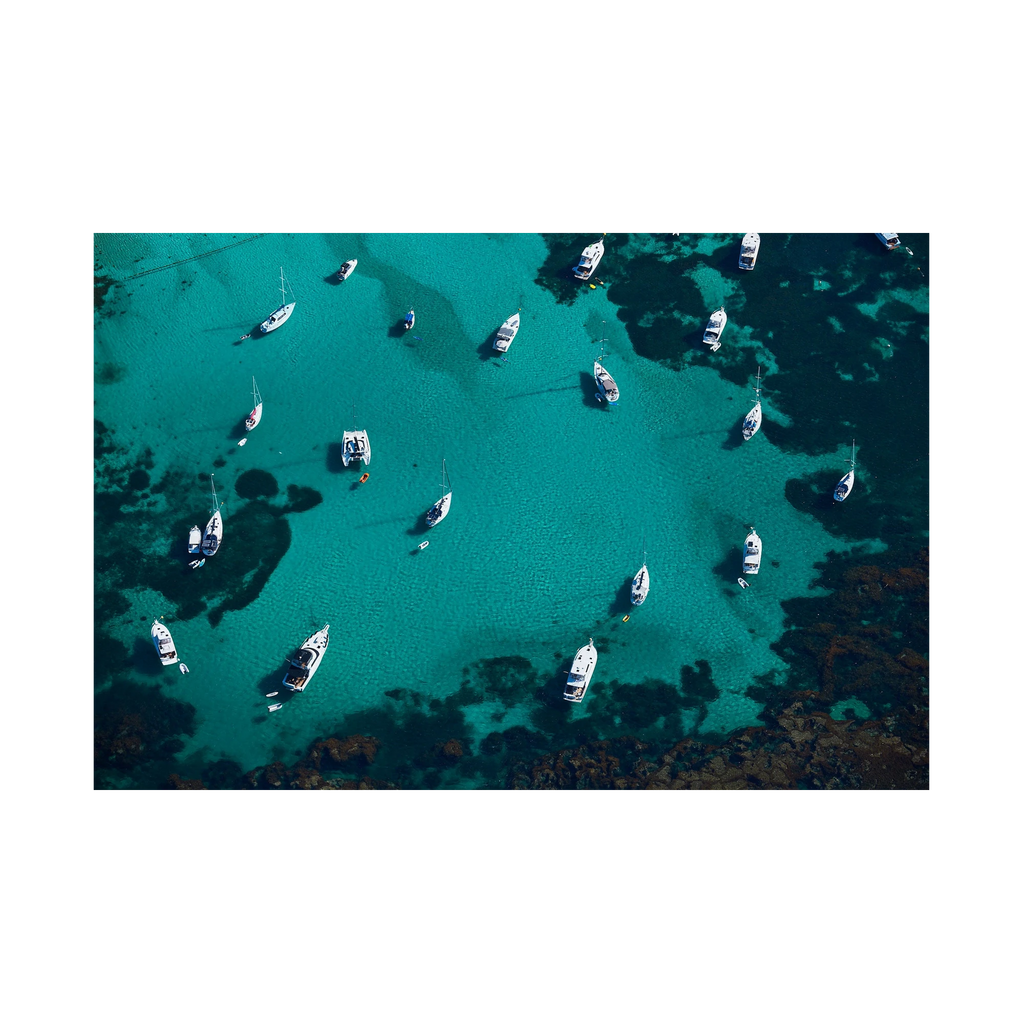 Parking Lot, Rottnest Island, WA, Horizontal Print, print only