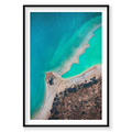 Pastels, Carrarang, Vertical Print, black Victorian Ash frame