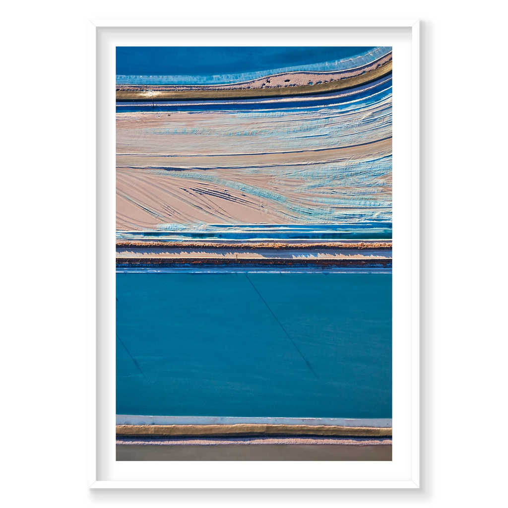 Pearl Ash, Moab, Portrait Print, white Victorian Ash frame