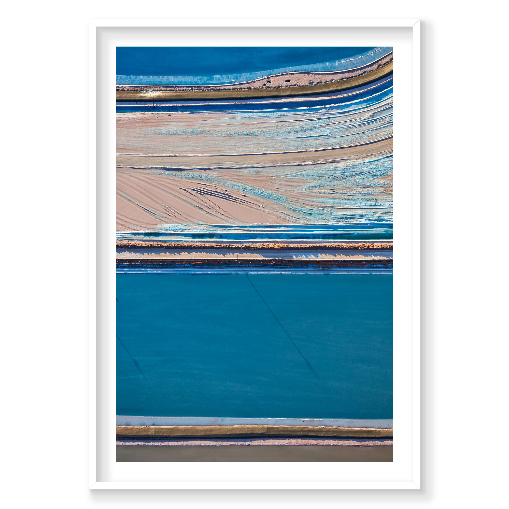 Pearl Ash, Moab, Portrait Print, white Victorian Ash frame