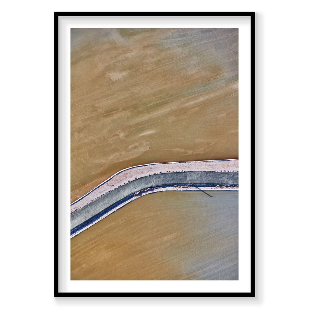 Phosphorus, Moab, Portrait Print, black Victorian Ash frame