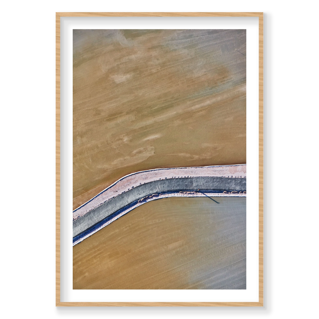 Phosphorus, Moab, Portrait Print, natural Victorian Ash frame