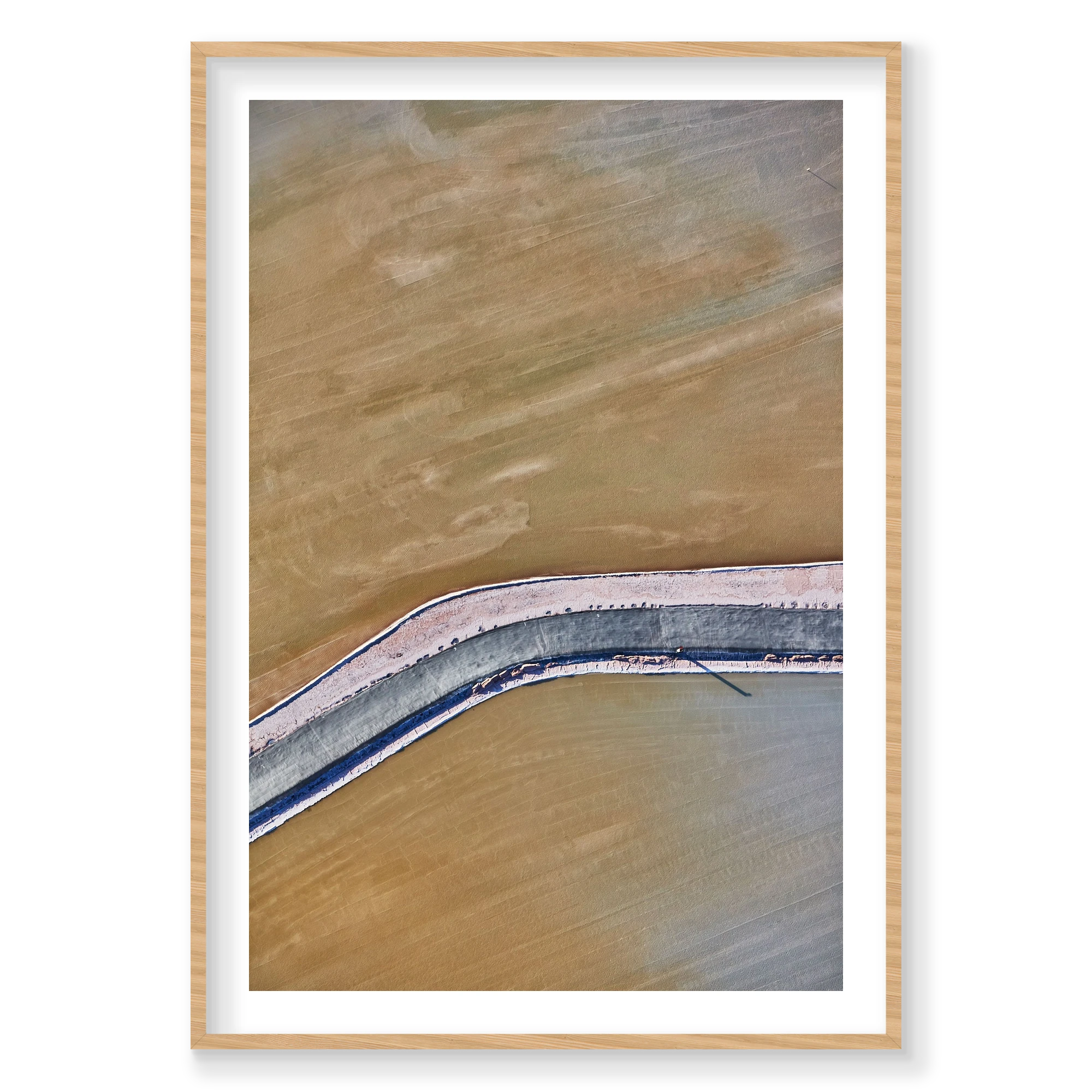 Phosphorus, Moab, Portrait Print, natural Victorian Ash frame