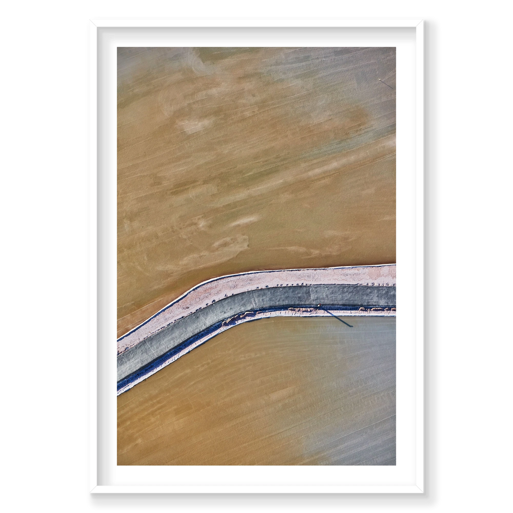 Phosphorus, Moab, Portrait Print, white Victorian Ash frame