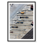 Pit Stop, Botany Bay, Vertical Print
