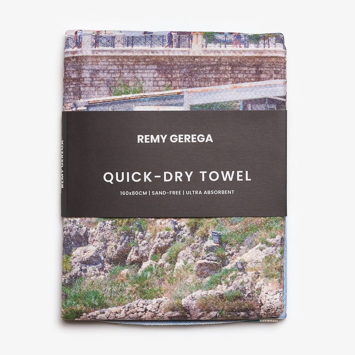 Polignano a Mare Quick-Dry Beach Towel