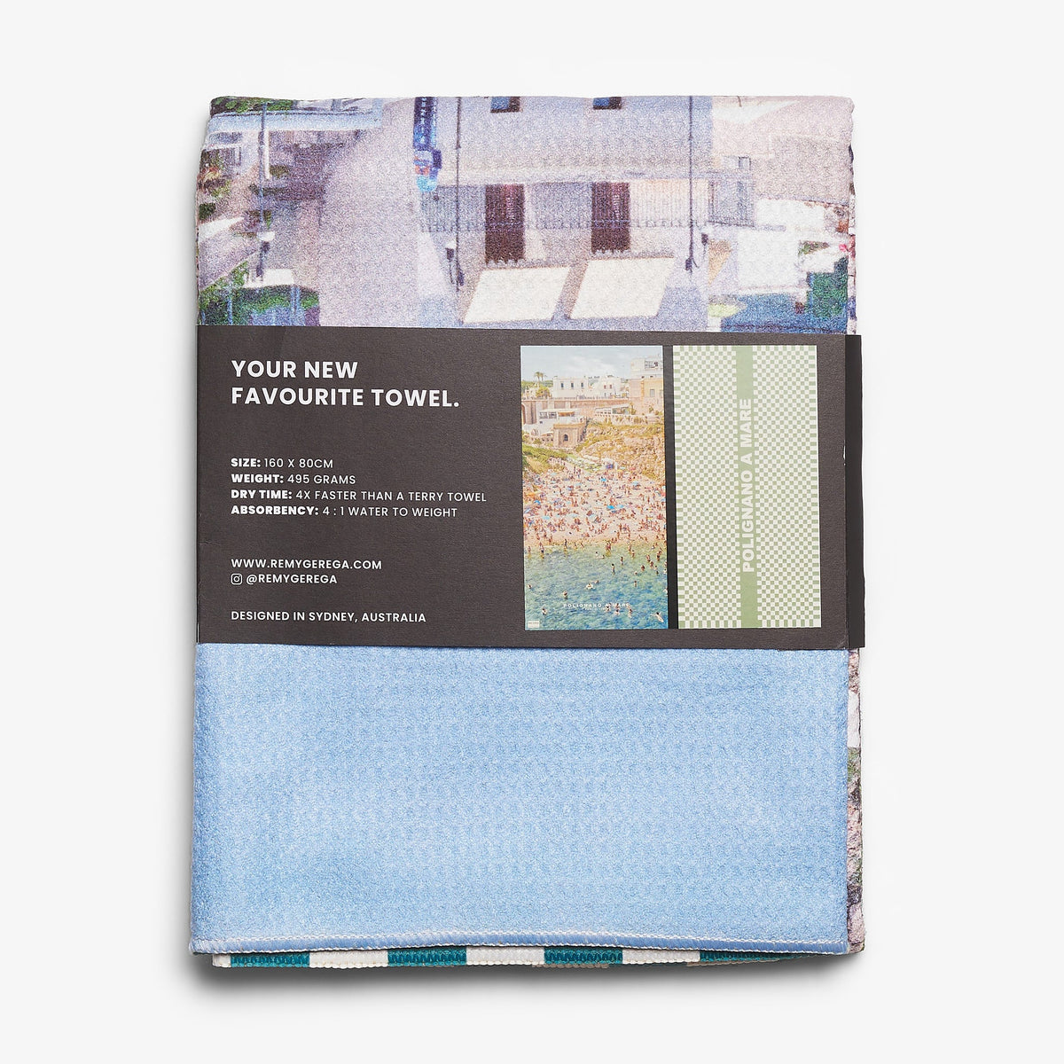 Polignano a Mare Quick-Dry Beach Towel