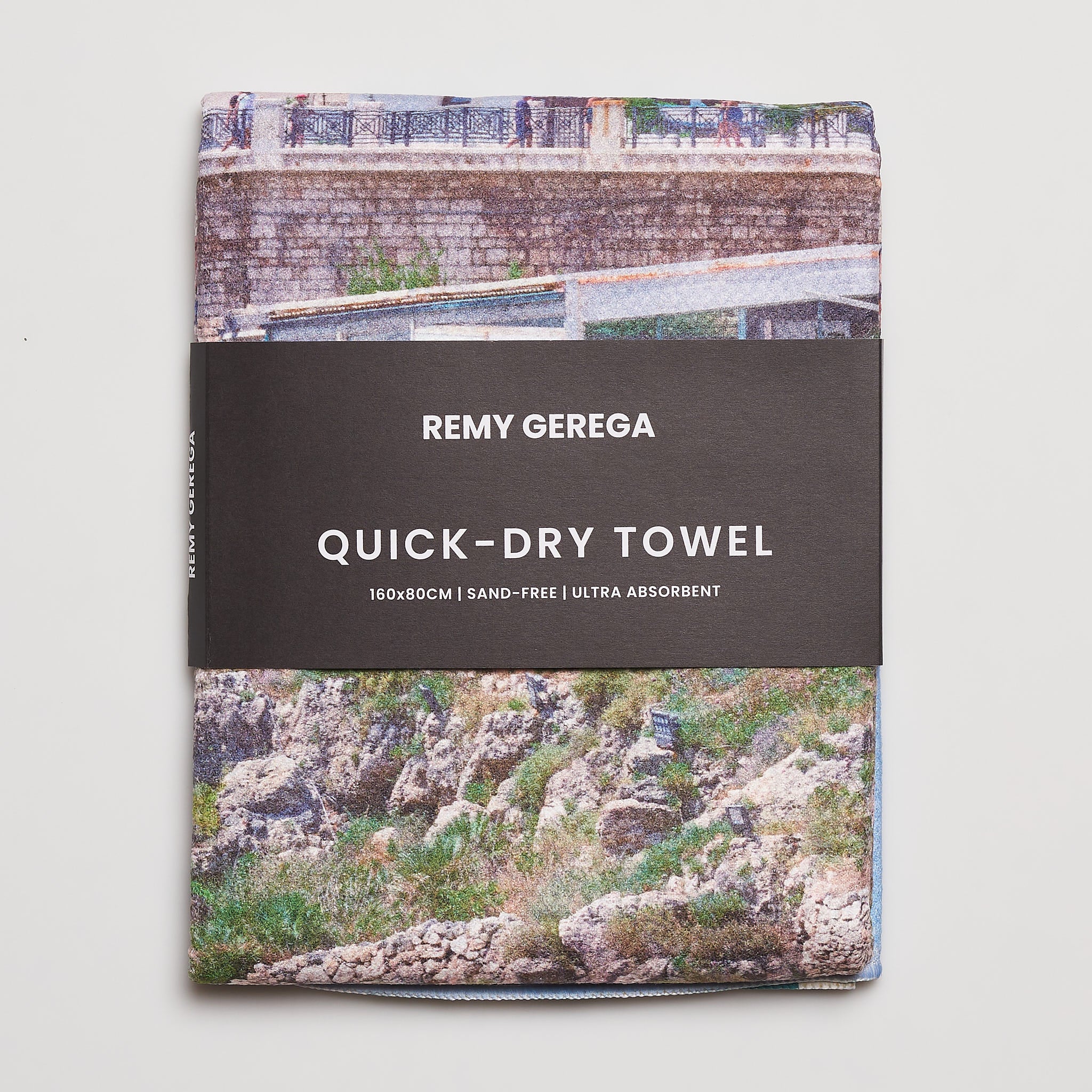 Polignano a Mare Quick-Dry Beach Towel