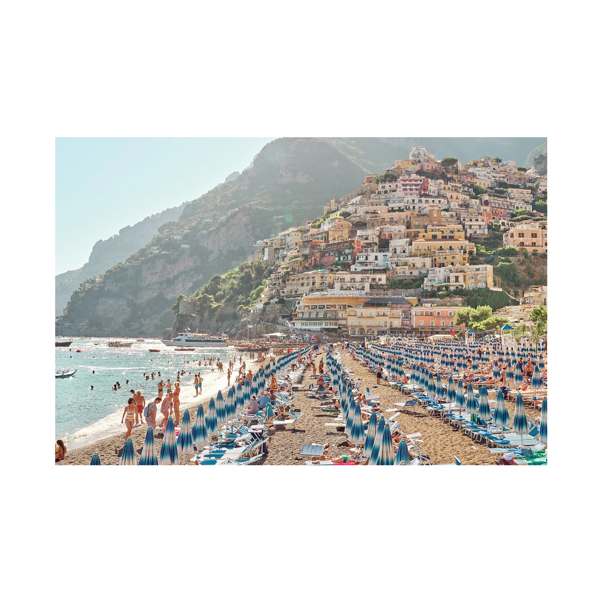 Positano Afternoon, Italy, Landscape Print, print only