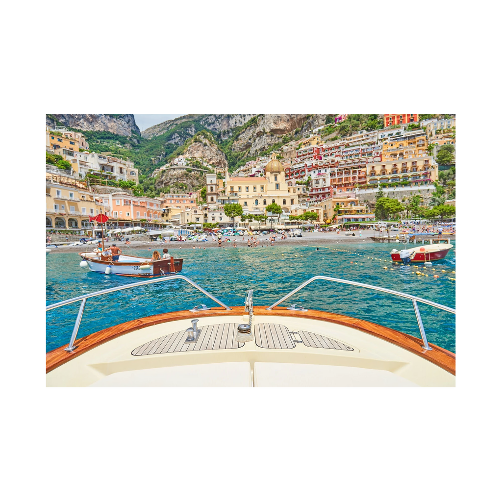 Positano Boats, Amalfi Coast, Horizontal Print, print only