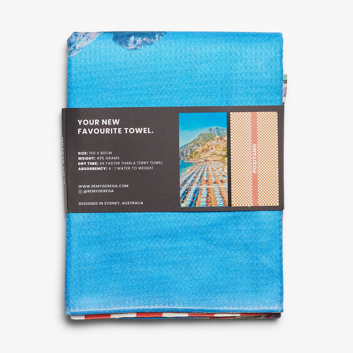 Positano Quick-Dry Beach Towel