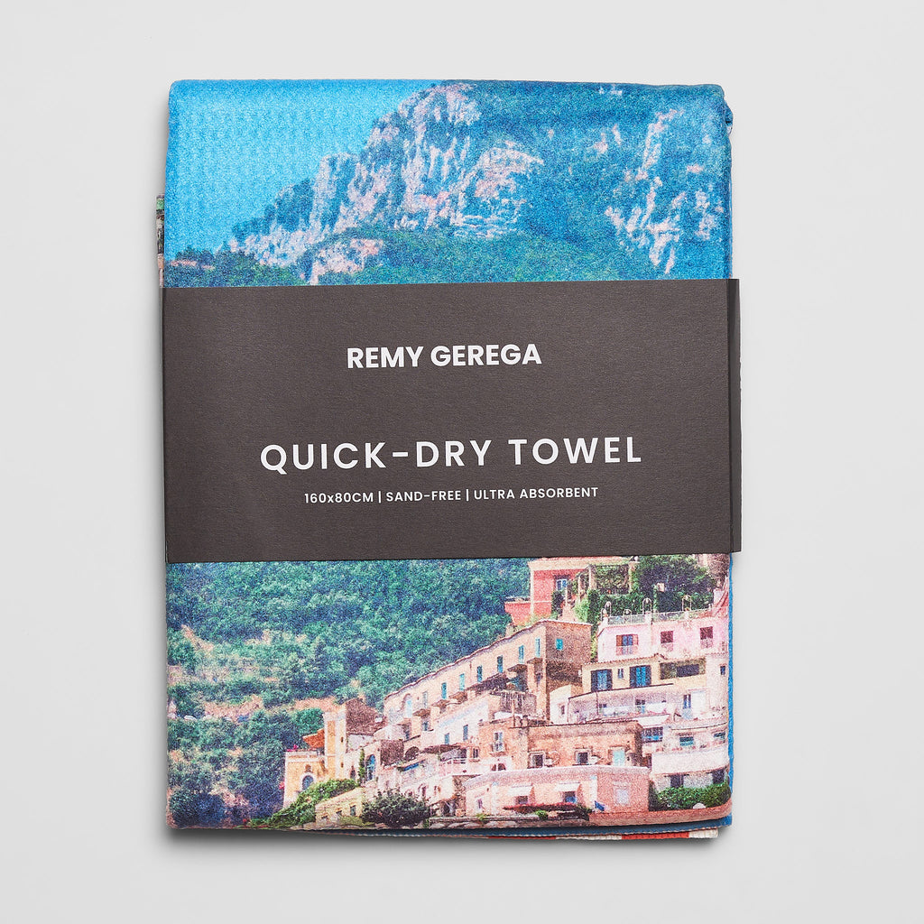 Positano Quick-Dry Beach Towel