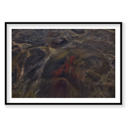 Red Earth, Iceland, Horizontal Print