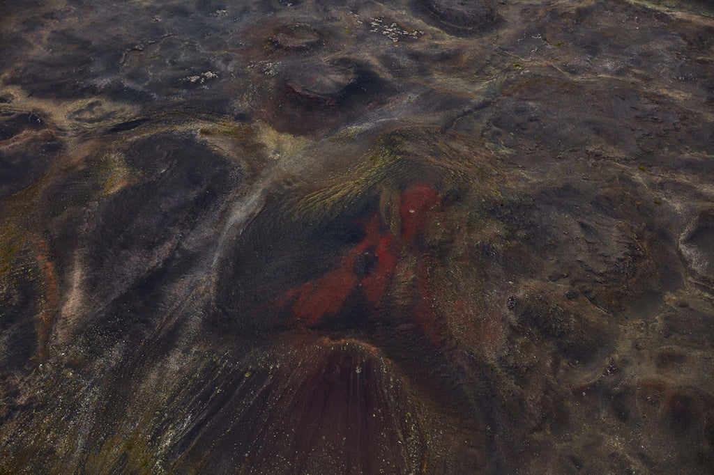 Red Earth, Iceland, Horizontal Print - source print