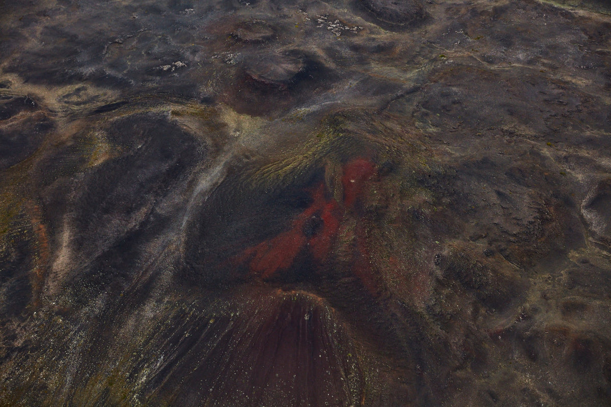 Red Earth, Iceland, Horizontal Print - source print