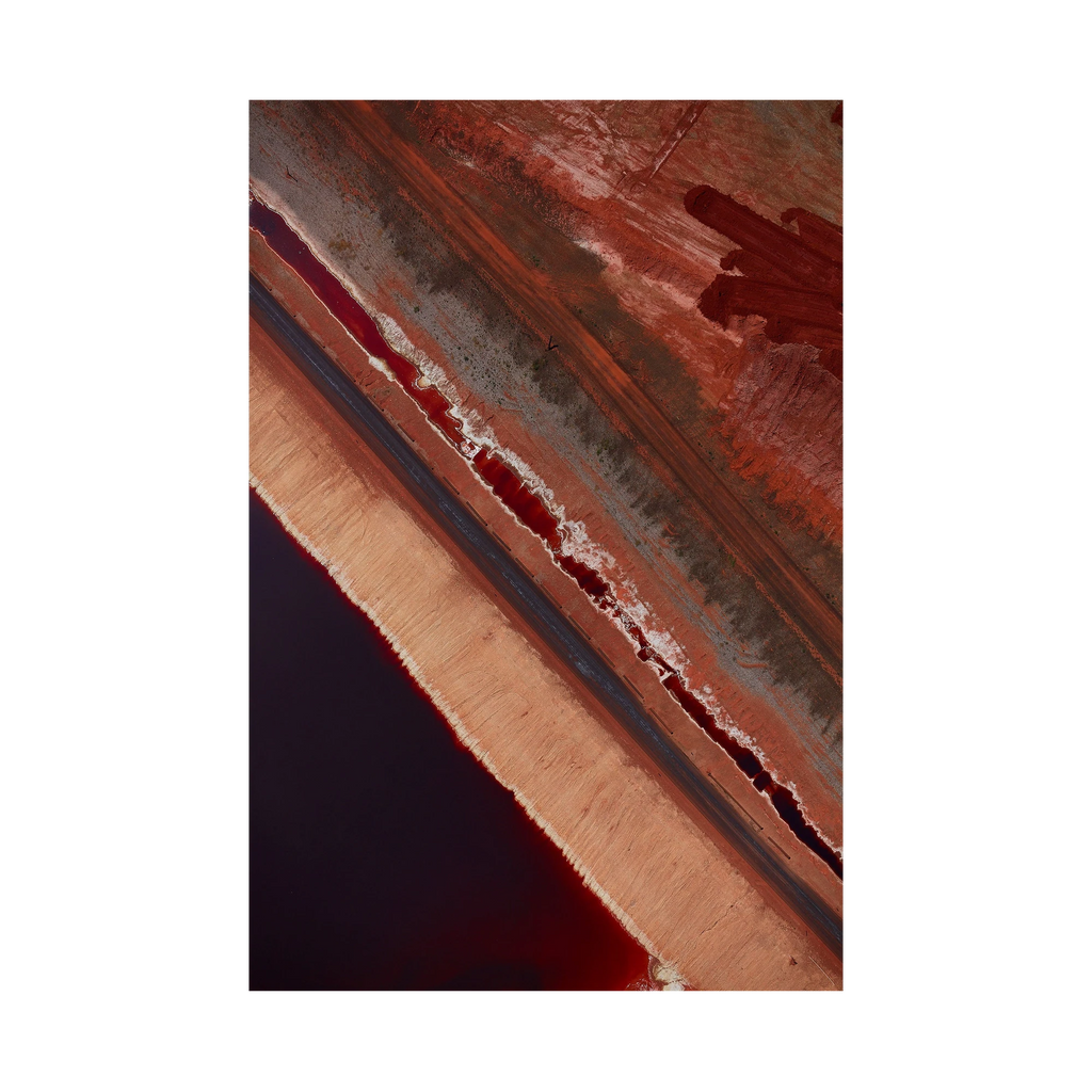 Red Mud, Western Australia, Vertical Print, print only