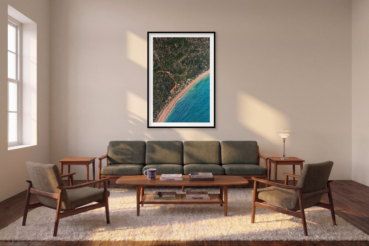 Remote, Kalbarri, Vertical Print